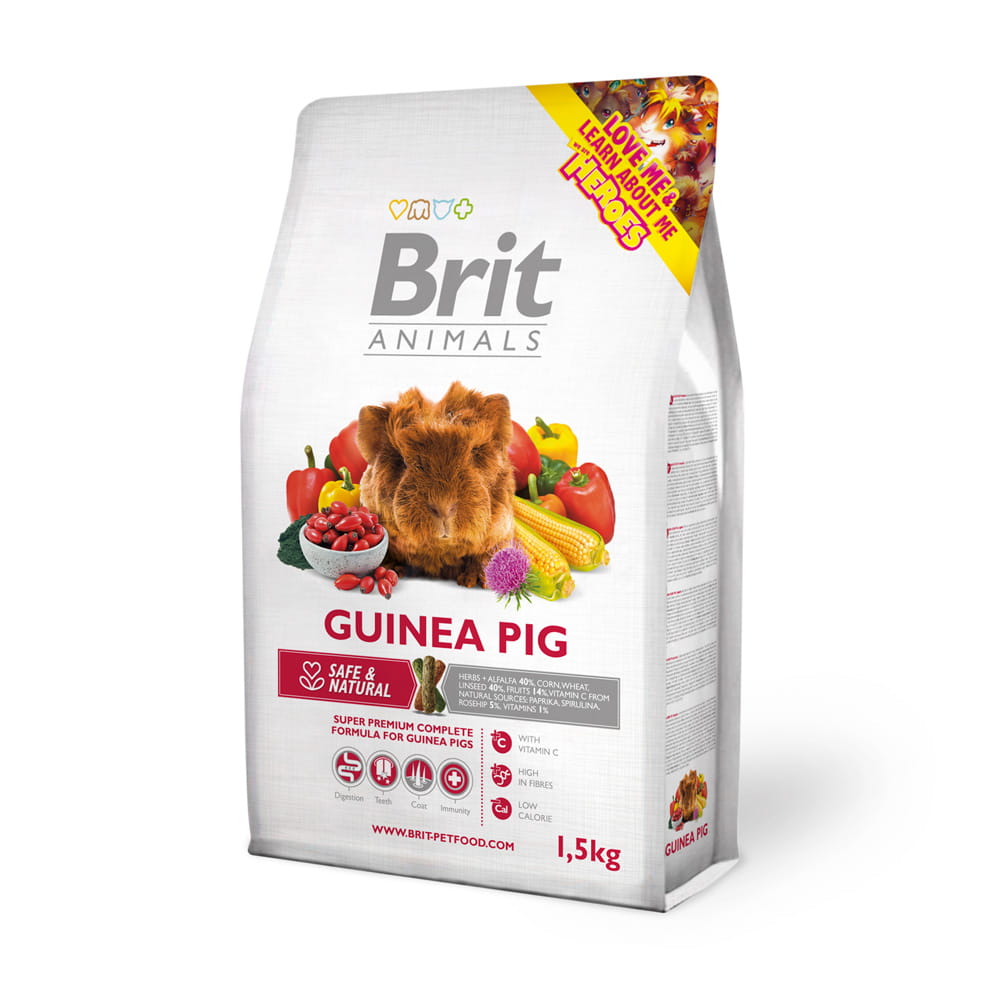BRIT Animals Guinea Pig Complete Karma dla świnek morskich 1,5kg